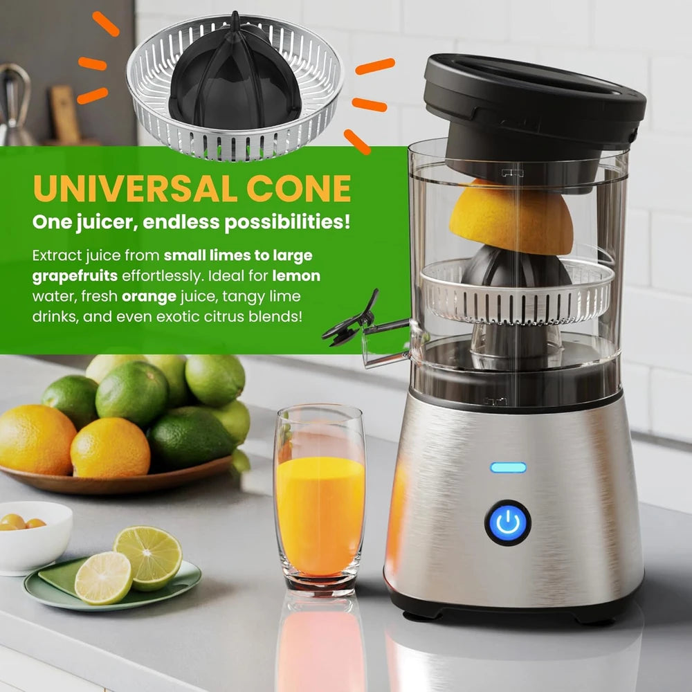 Stainless Steel Electric Citrus Juicer