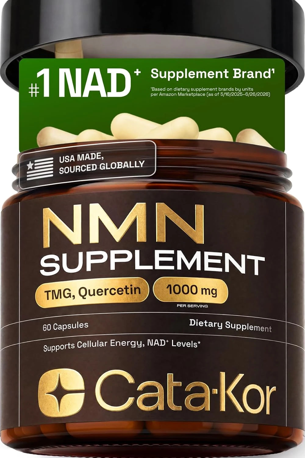 Cata-Kor NMN Supplement with Resveratrol