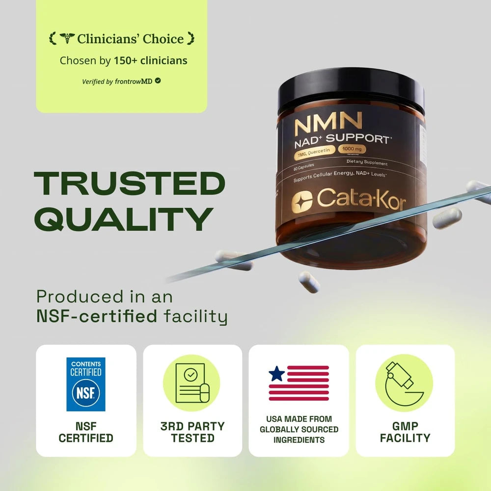 Cata-Kor NMN Supplement with Resveratrol