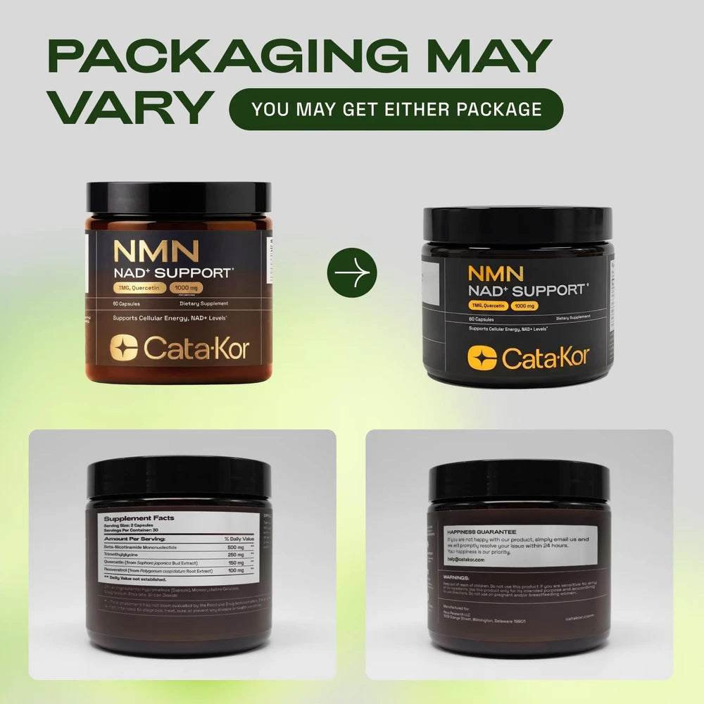 Cata-Kor NMN Supplement with Resveratrol