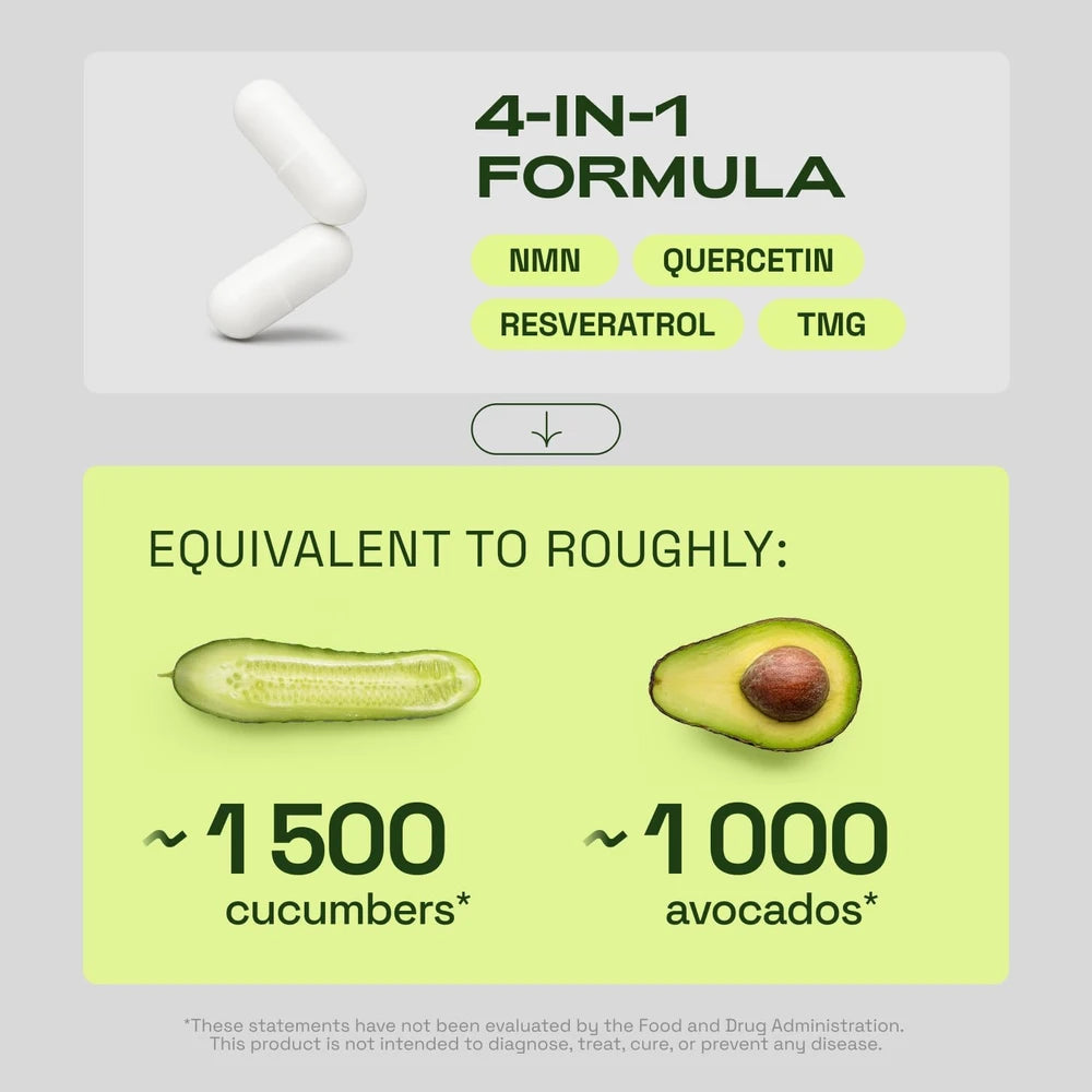 Cata-Kor NMN Supplement with Resveratrol